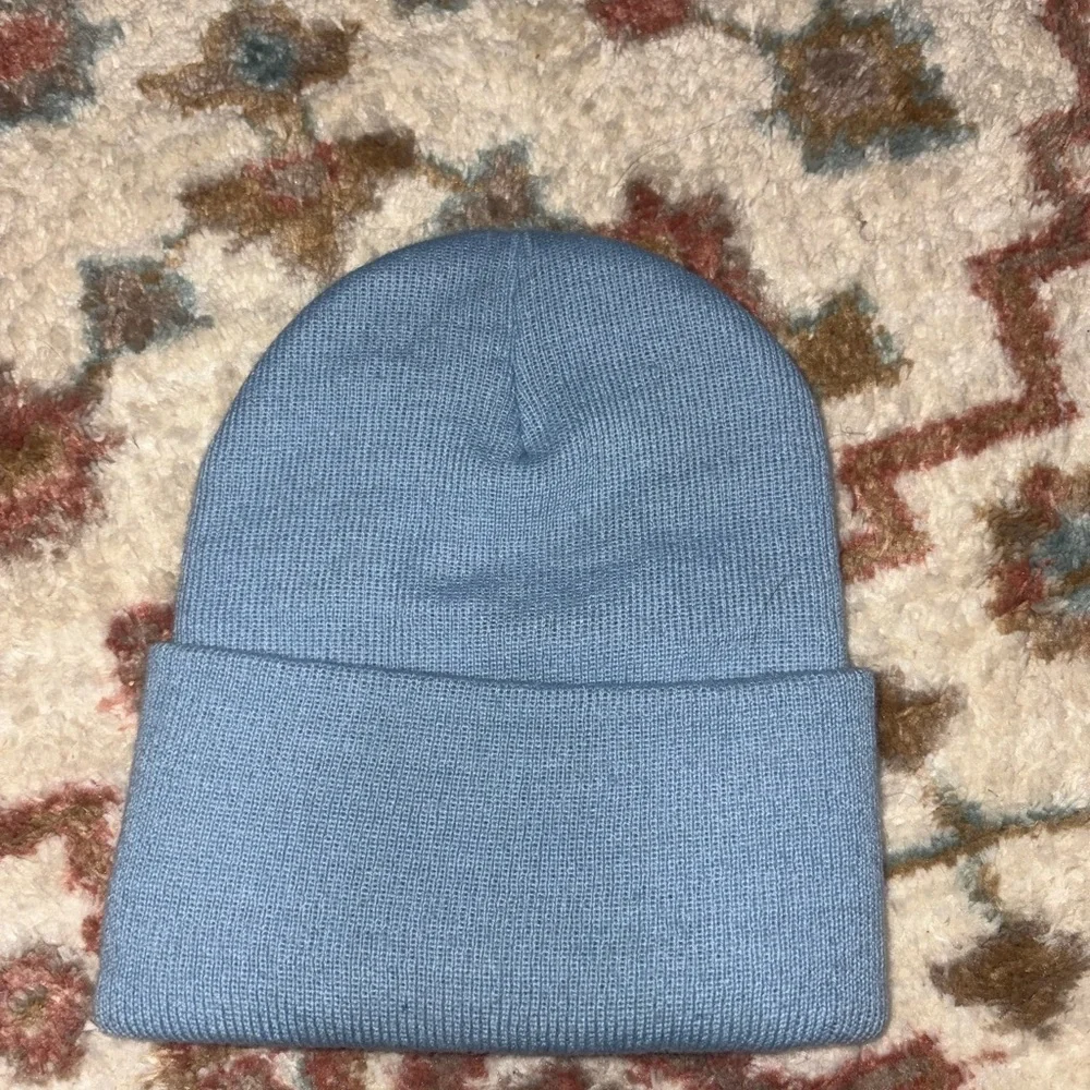 Carhartt Men's Knit Cuffed Beanie, Skystone nwot one size